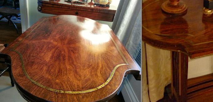 polish antique furniture